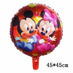 Giant Mickey Minnie Mouse Balloons Disney Cartoon Foil Balloon Baby Shower Birthday Party Decorations Kids Classic Toys Air Gift