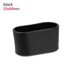 4pcs Non-Slip Oval Chair Leg Caps Feet Protector Pads Silicone Furniture Table Covers Socks Dust Cover Leveling Feet Round Botto