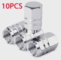 Aluminum Alloy Car Wheel Tire Valve Caps Tyre Rim Stem Covers Airdust Waterproof For Automobiles Motorcycles Trucks Bikes