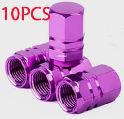 Aluminum Alloy Car Wheel Tire Valve Caps Tyre Rim Stem Covers Airdust Waterproof For Automobiles Motorcycles Trucks Bikes