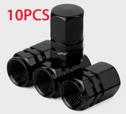 Aluminum Alloy Car Wheel Tire Valve Caps Tyre Rim Stem Covers Airdust Waterproof For Automobiles Motorcycles Trucks Bikes