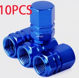 Aluminum Alloy Car Wheel Tire Valve Caps Tyre Rim Stem Covers Airdust Waterproof For Automobiles Motorcycles Trucks Bikes