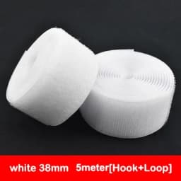 5M/Pair Hook Loop Tape Non-Adhesive Hook and Loop Sewing Fastener Tape Nylon Fabric Magic Tape For Sewing Accessories 16mm-150mm