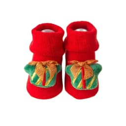 Kids Children's Socks for Girls Boys Non-slip Print Cotton Toddler Baby Christmas Socks for Newborns Infant Short Socks Clothing
