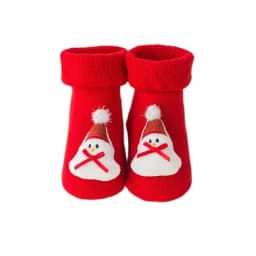 Kids Children's Socks for Girls Boys Non-slip Print Cotton Toddler Baby Christmas Socks for Newborns Infant Short Socks Clothing