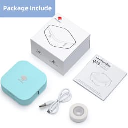Phomemo Q30 Label Printer Mini Printer Pocket Thermal Label Maker Wireless Sticker Pocket Portable Printer Various Label Paper
