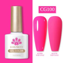 BORN PRETTY 10ml Gel Nail Polish Gel 130 Colors Semi Permanent Solid Nail Gel Varnish Soak Off UV Gel for Base Top Coat