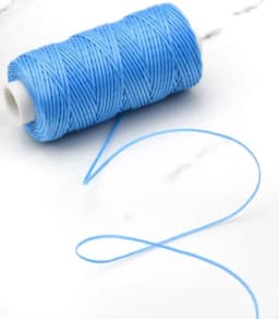 Leather Craft DIY Project 150D Leather Sewing Polyester Flat Wax String Diameter 0.8mm 50 Meters