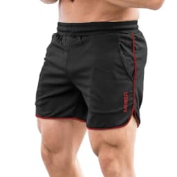 New Fitness Breathable Sports Shorts Running Quick Dry Pants Summer Slim Training Quarter Pants 2023