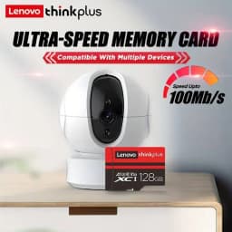 Lenovo ThinkPlus Mini SD Card Class 10 TF Flash Card 256GB 128GB 64GB 32GB Red & Black Memory Card For Mobile Phone PC Speaker H