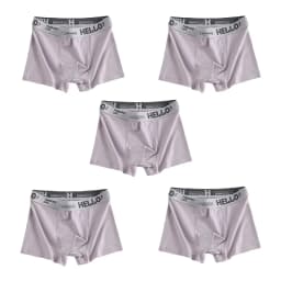 1/5pcs Mens Underwear Male Boxers Sexy Underpant Comfortable Breathable Fashion Style Softness Boys Catton Panties Boxershorts