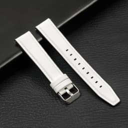 20mm 22mm Leather Strap for Samsung Galaxy Watch 7/6/5/4 40 44mm Gear Band Vintage Bracelet for Xiaomi Redmi Watch 3 Lite/Active