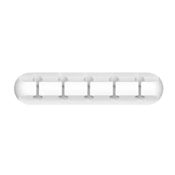 VIKEFON Cable Cord Wire Organizer Silicone USB Cable Winder Management Clips Self Adhesive for Mouse Keyboard Headset For iPhone